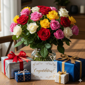 Success Celebration Roses Bouquet