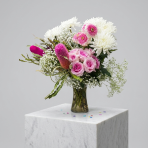 The Blushing Marble Bouquet