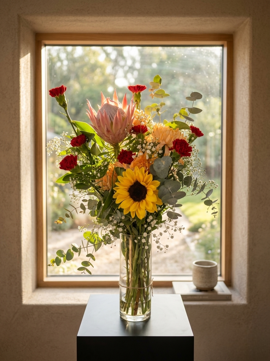 Golden Hour Meadow Arrangement - Image 3