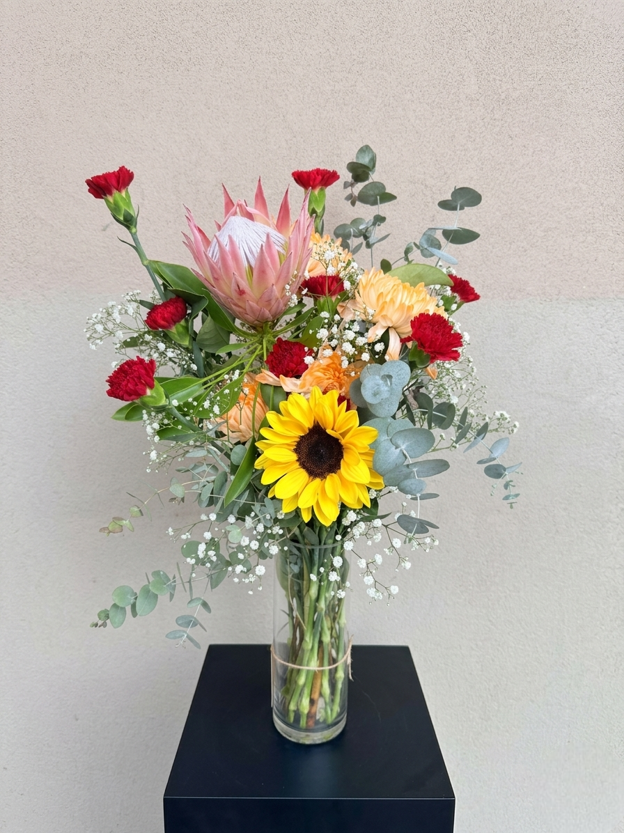 Golden Hour Meadow Arrangement
